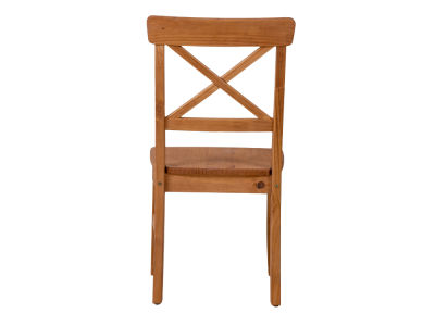 2 cadeira de jantar em madeira maciça  acabamento acetinado em cera  / Coleção England